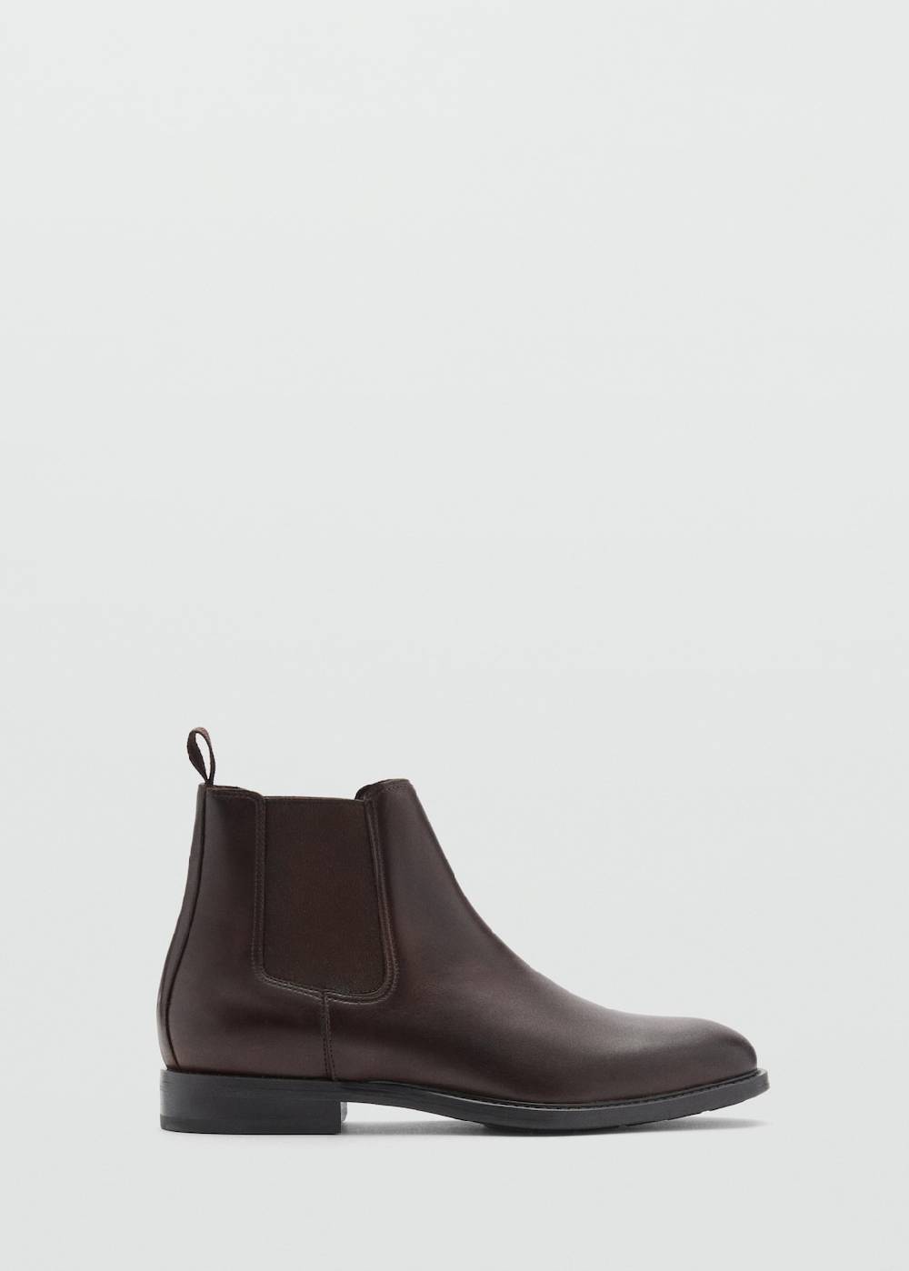 Mango Chelsea Boots aus poliertem Leder Riesige Ersparnisse