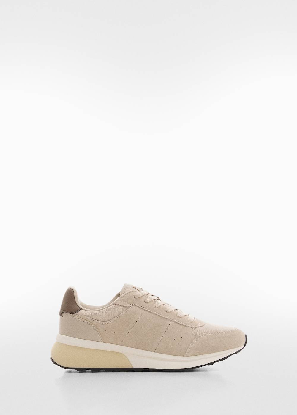 Mango Sneakers mit kontrastierenden Lederdetails Wochenangebot