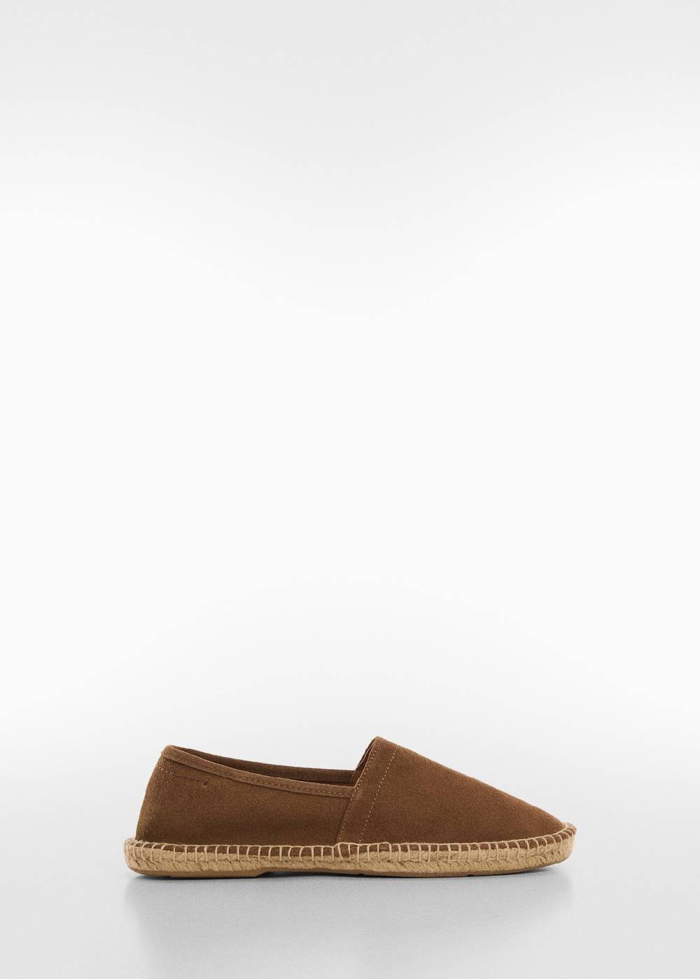 Mango Espadrille aus Rauleder und Jute Neueste Stile