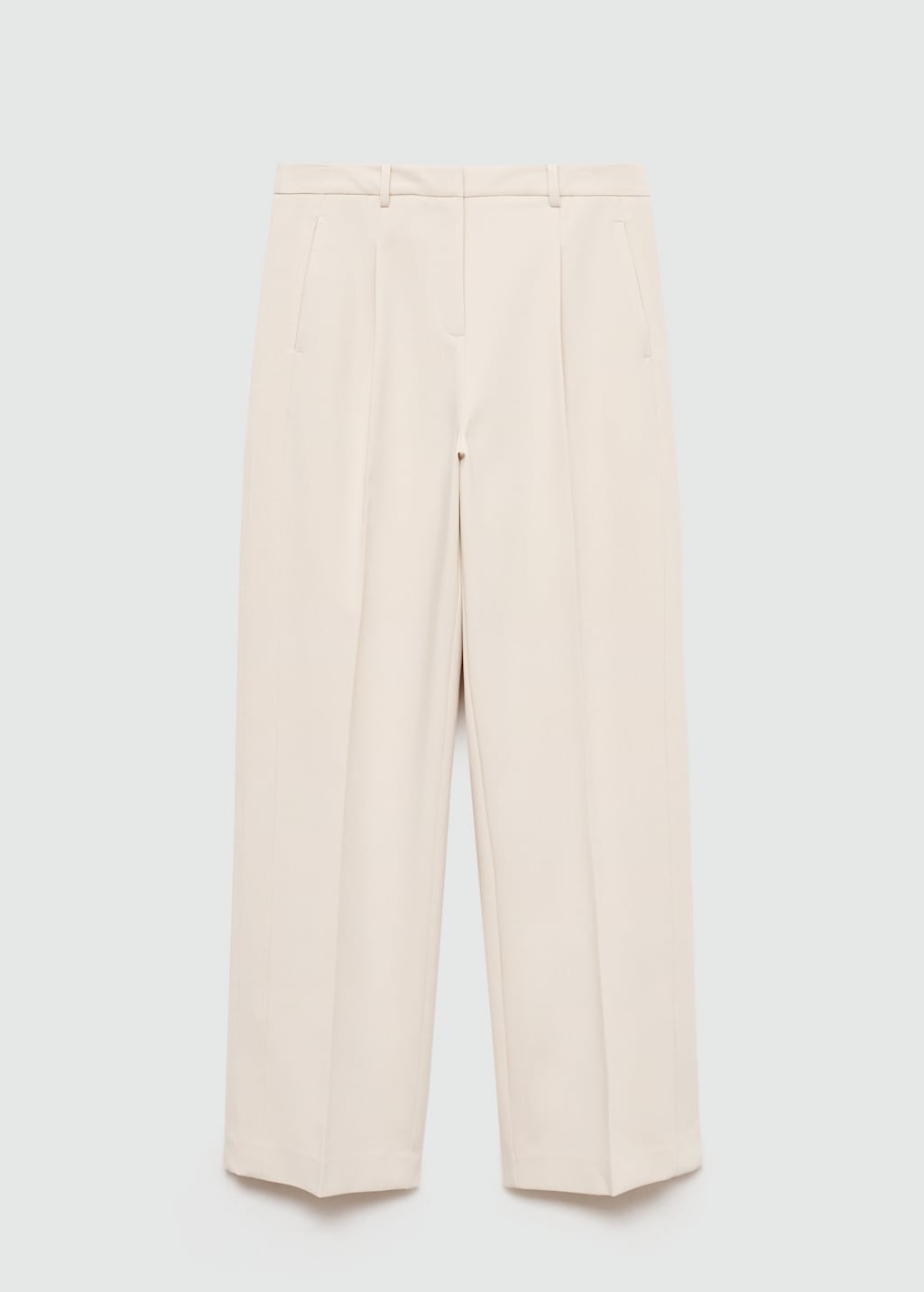 Mango Gerade Bundfaltenhose Bis zu 65% Rabatt