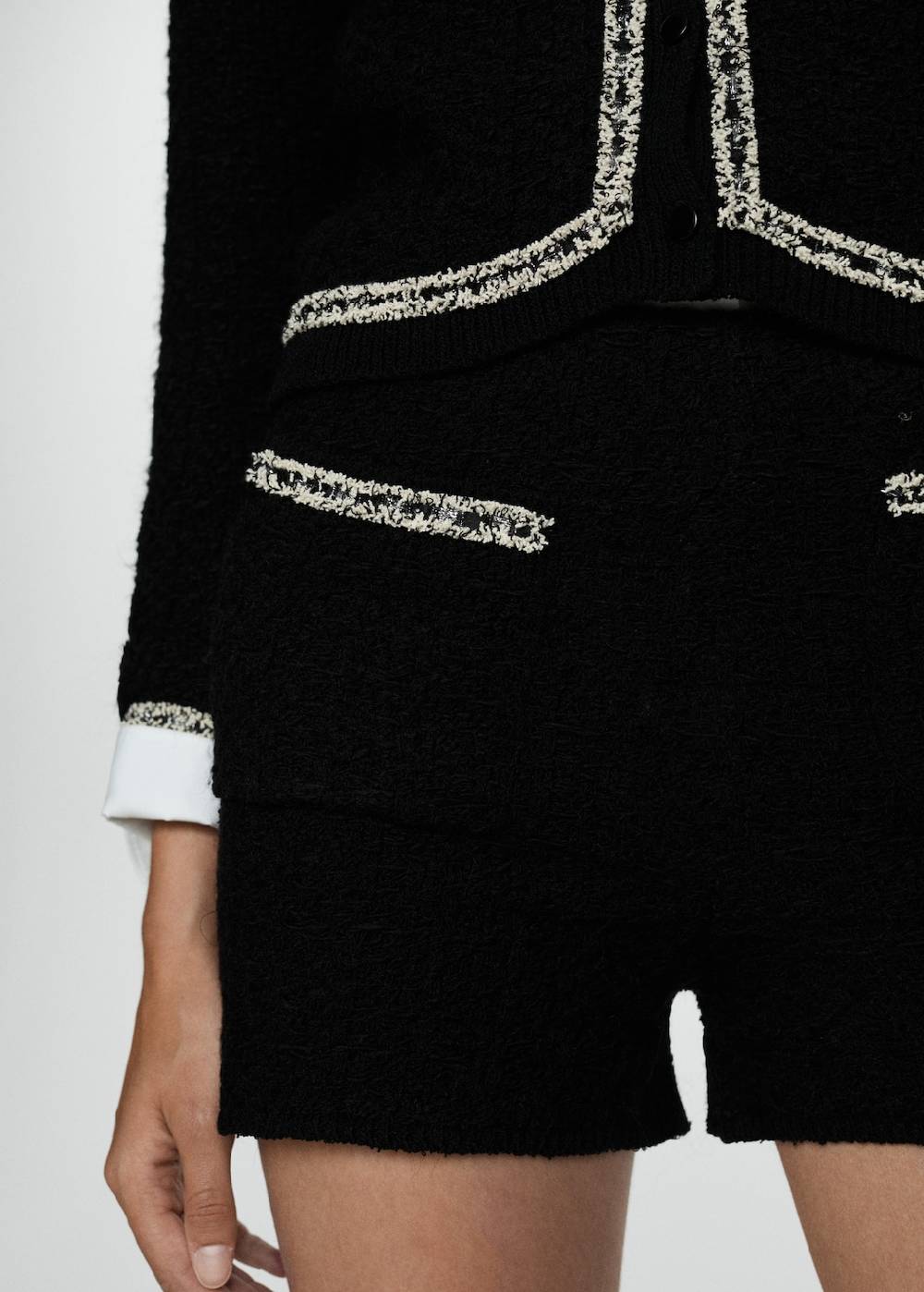 Mango Tweed-Shorts mit Taschen 50% Rabatt für begrenzte Zeit