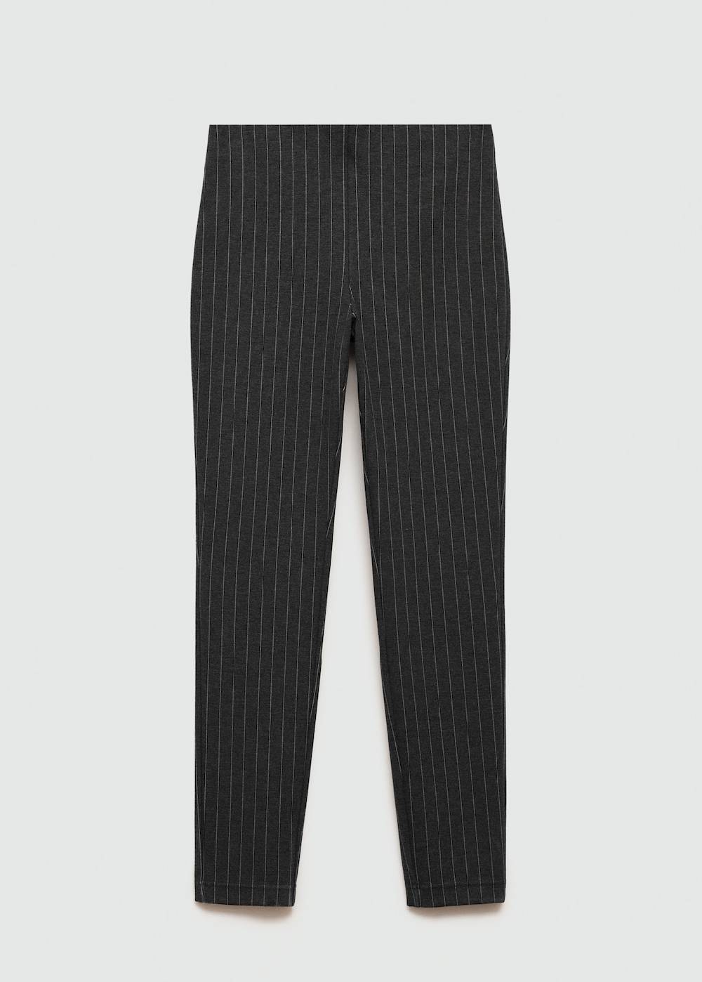 Mango Gestreifte Leggings mit hoher Bundhöhe Hotsell