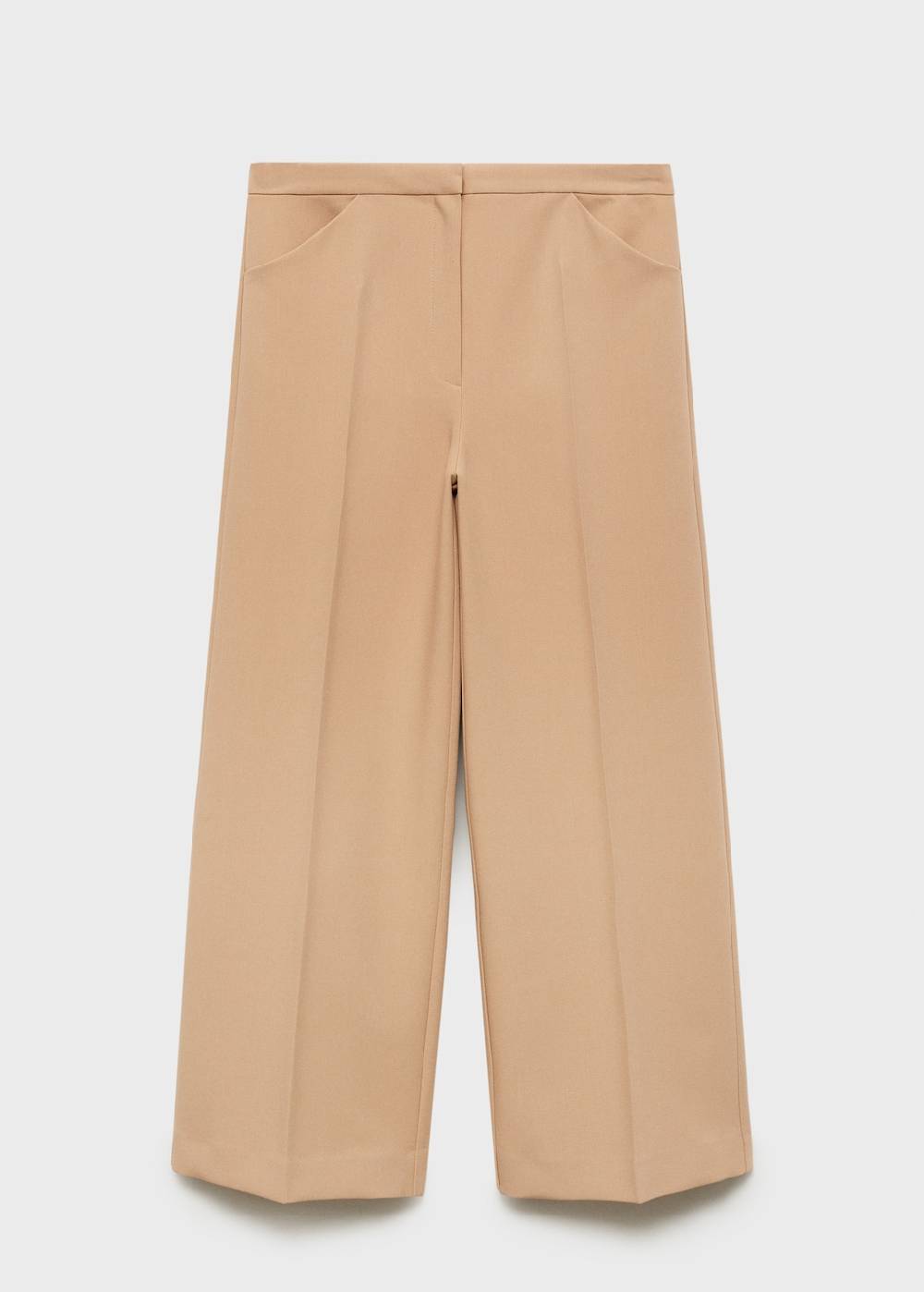 Mango Wideleg-Bundfaltenhose Schlussverkauf