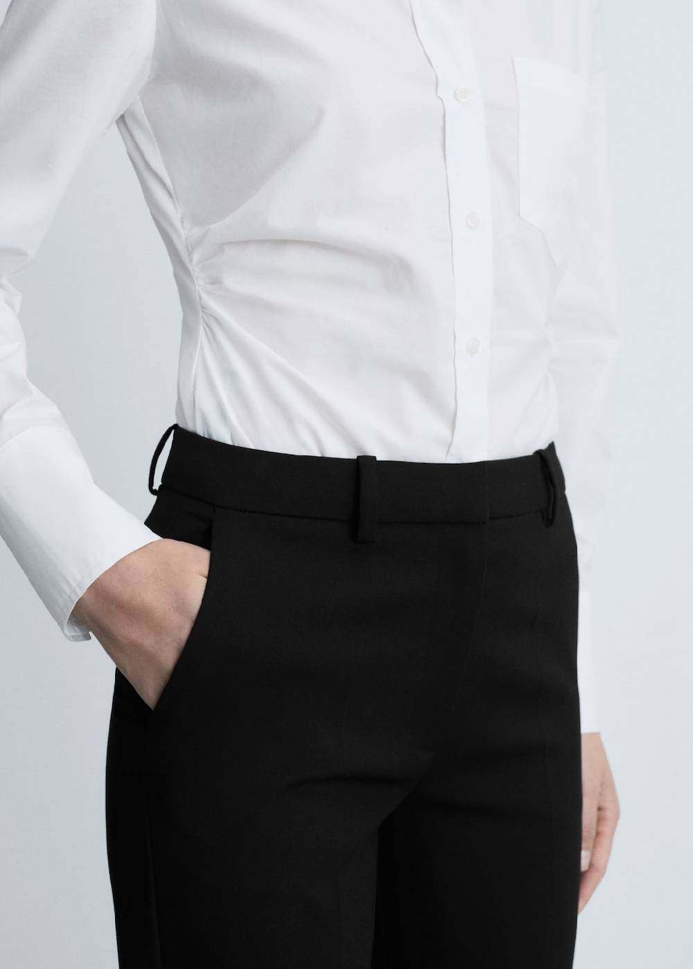 Mango Ausgestellte Hose mit Taschen Günstiger Verkauf