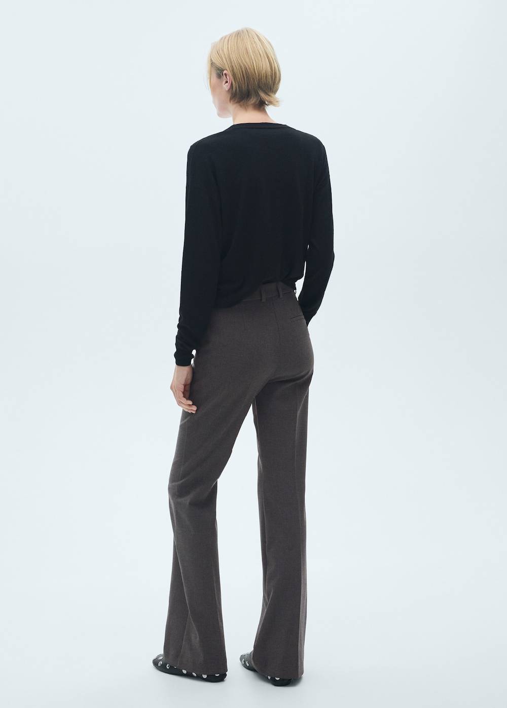 Mango Ausgestellte Hose mit Taschen Fabrikverkauf