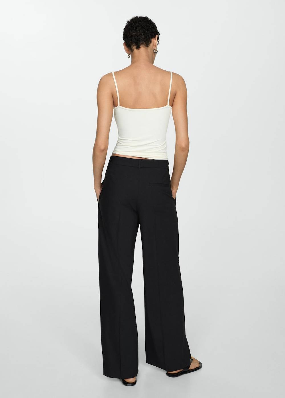 Mango Gerade Bundfaltenhose Blitzverkäufe