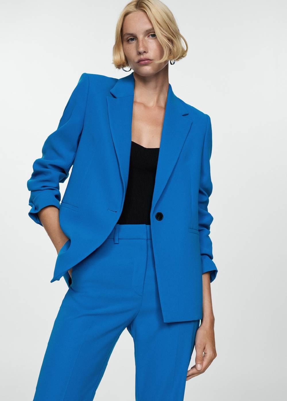 Mango Wideleg-Anzughose Preisnachlass
