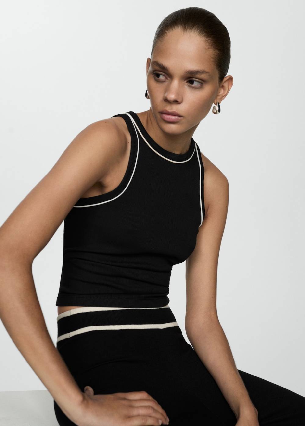 Mango Gerade Strickhose Zeitlich begrenztes Angebot