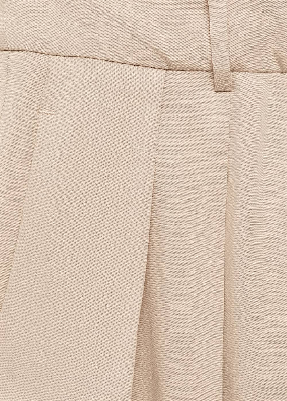 Mango Wideleg-Hose aus Lyocell Saisonale Angebote