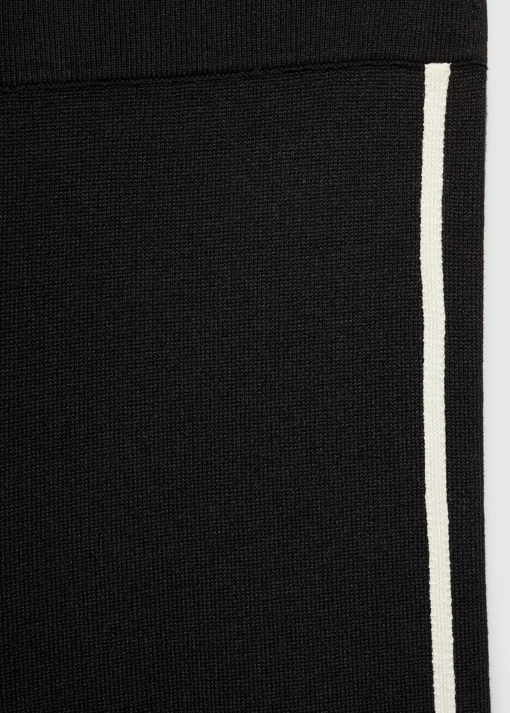 Mango Strickhose mit Kontraststreifen JETZT KAUFEN