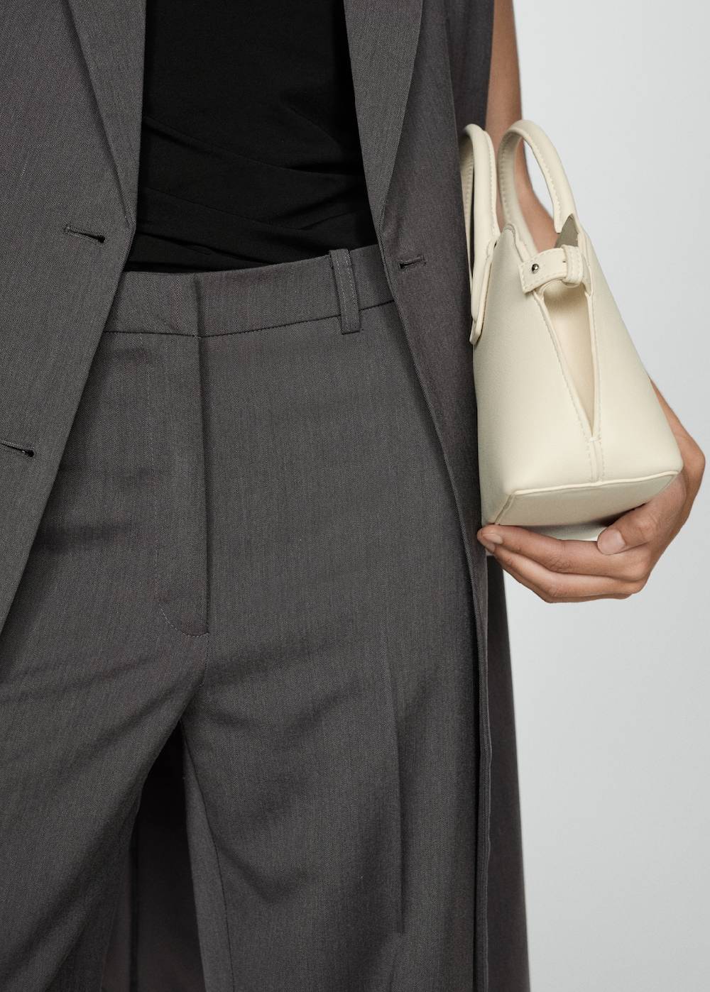 Mango Gerade Bundfaltenhose Bis zu 50% Rabatt