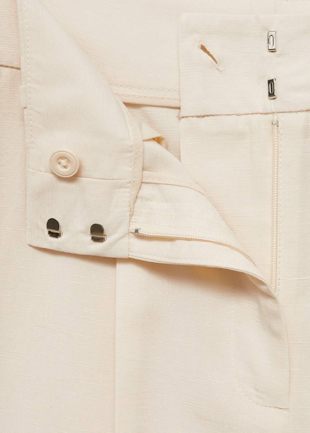 Mango Gerade Lyocell-Hose Nur für heute