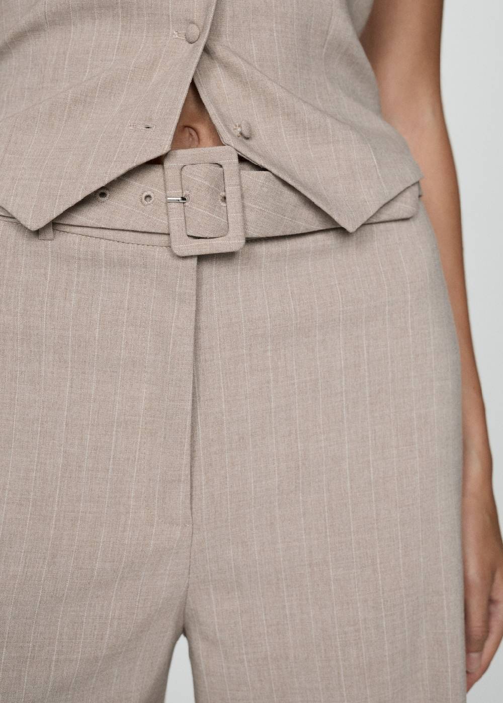Mango Gerade Nadelstreifenhose Bis zu 55% Rabatt
