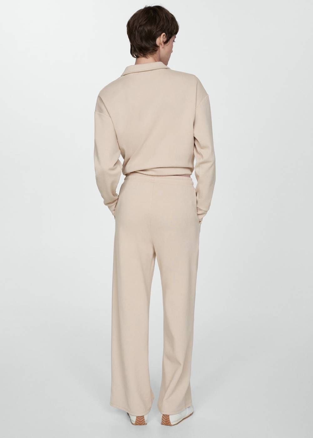 Mango Gerade Hose mit Nähten Discount Store für neue Produkte