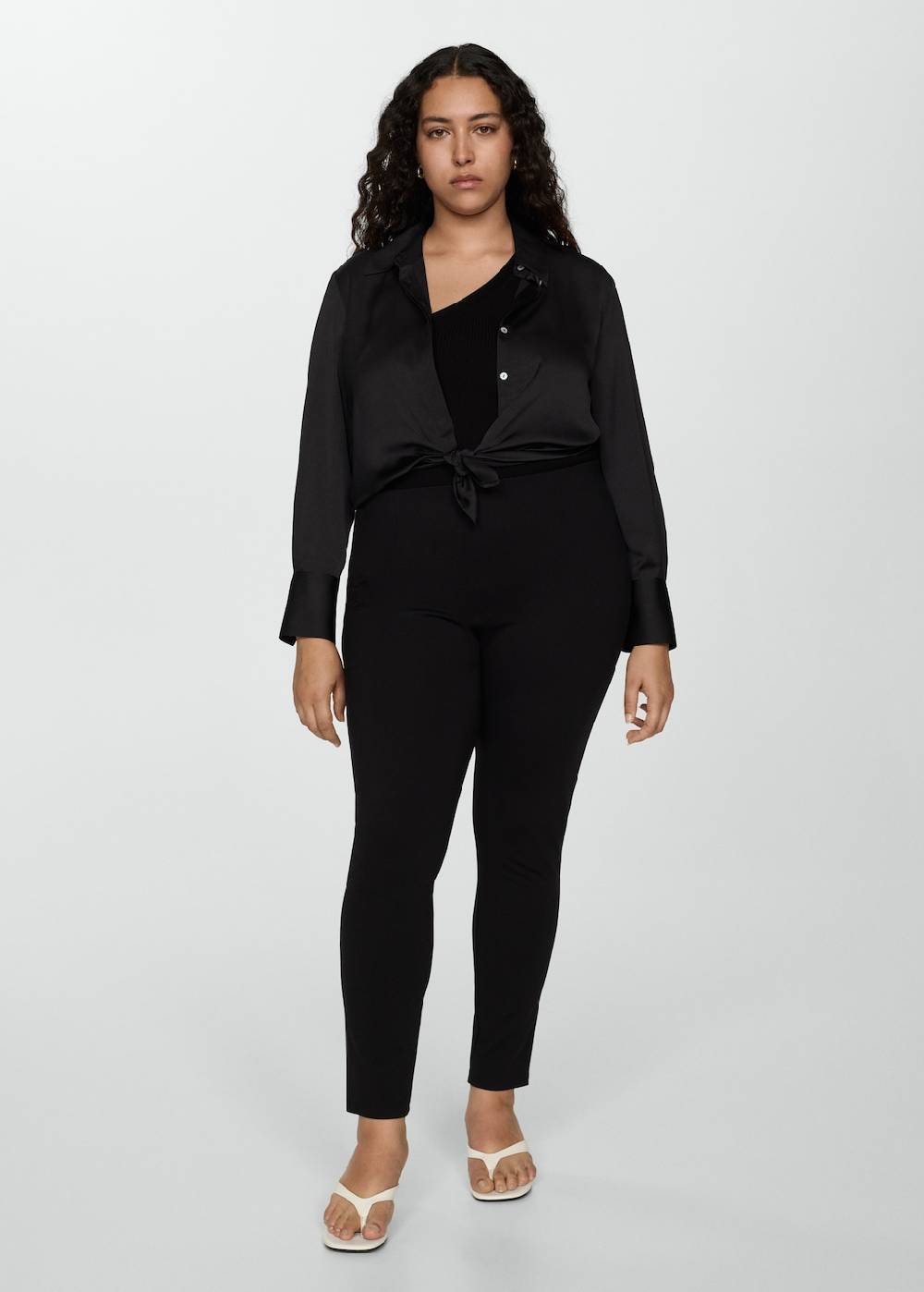 Mango Legging mit hohem Bund Speichern exportieren