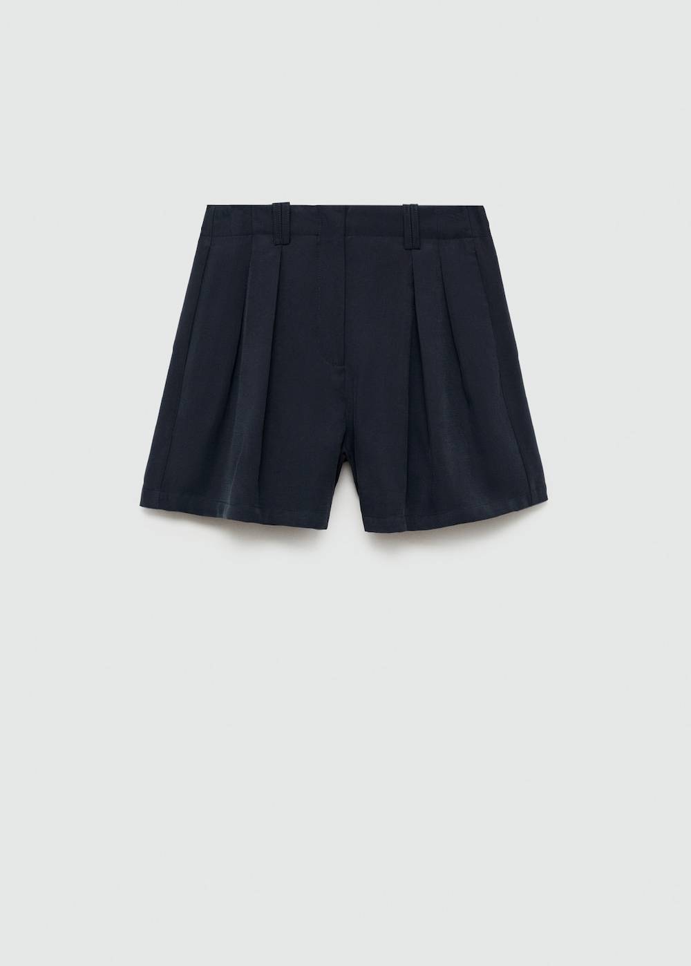 Mango Bundfaltenshorts mit mittlerer Bundhöhe Online