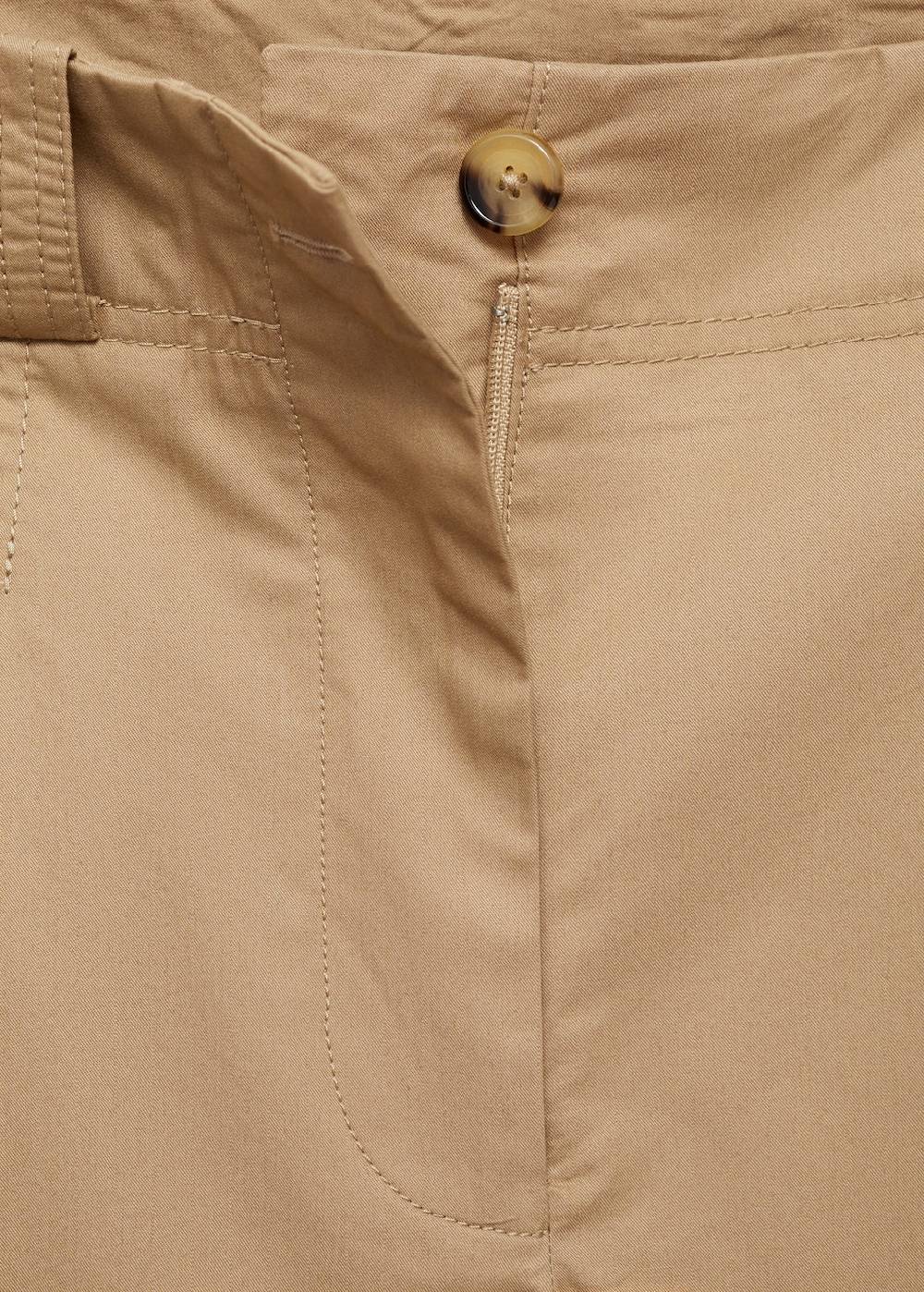 Mango Wideleg-Bundfaltenhose Schlussverkauf