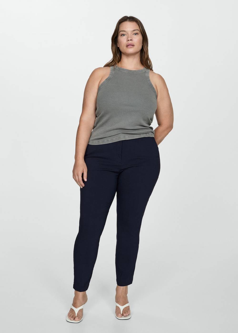 Mango 7/8-Röhrenhose Meist gekauft