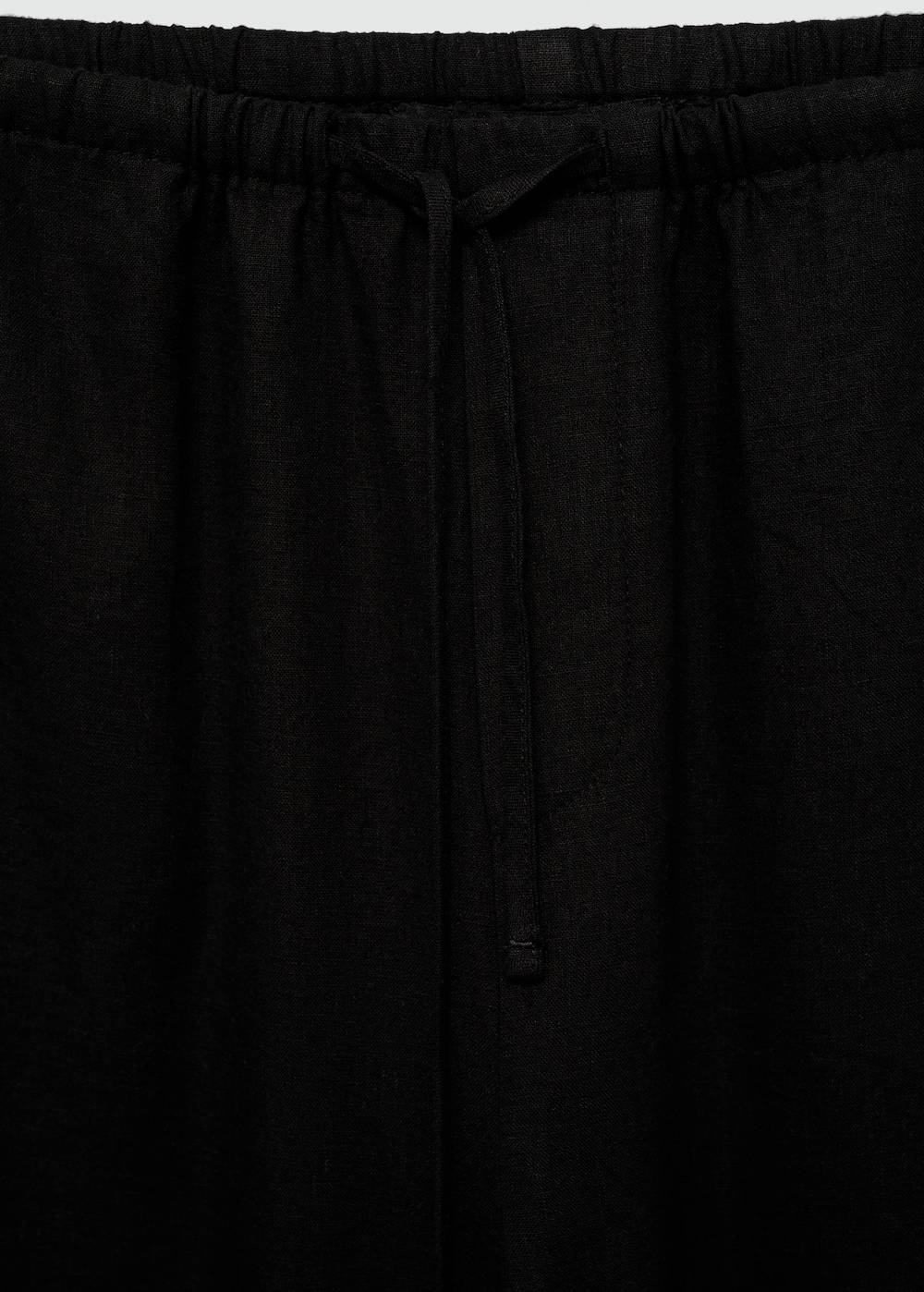 Mango Gerade Leinenhose Blitzverkäufe