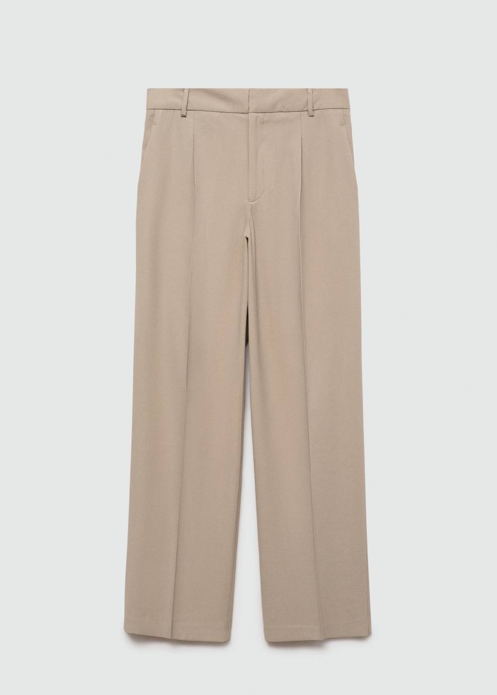 Mango Gerade Bundfaltenhose Sonderangebot