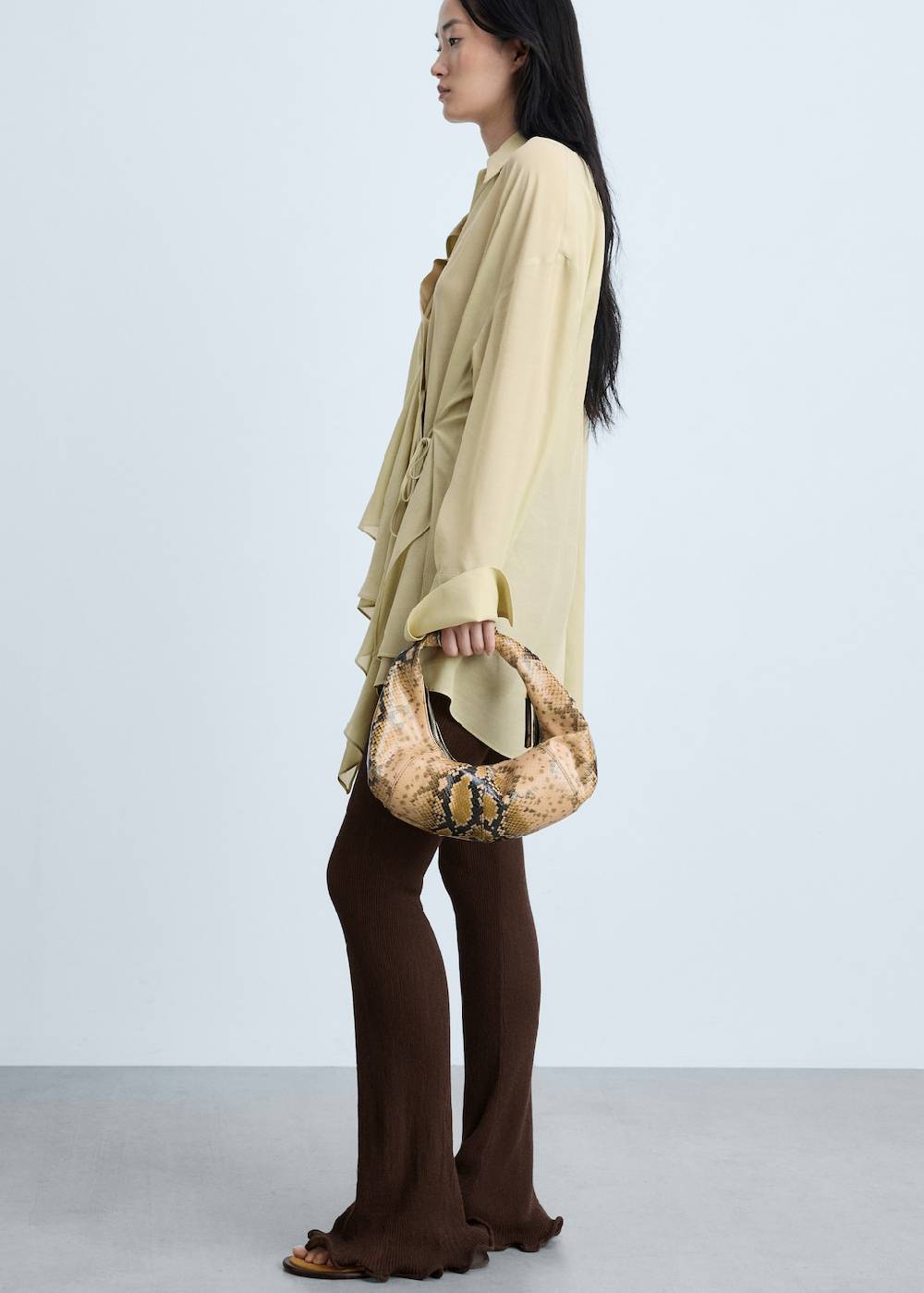 Mango Flare-Strickhose Versandkostenfrei