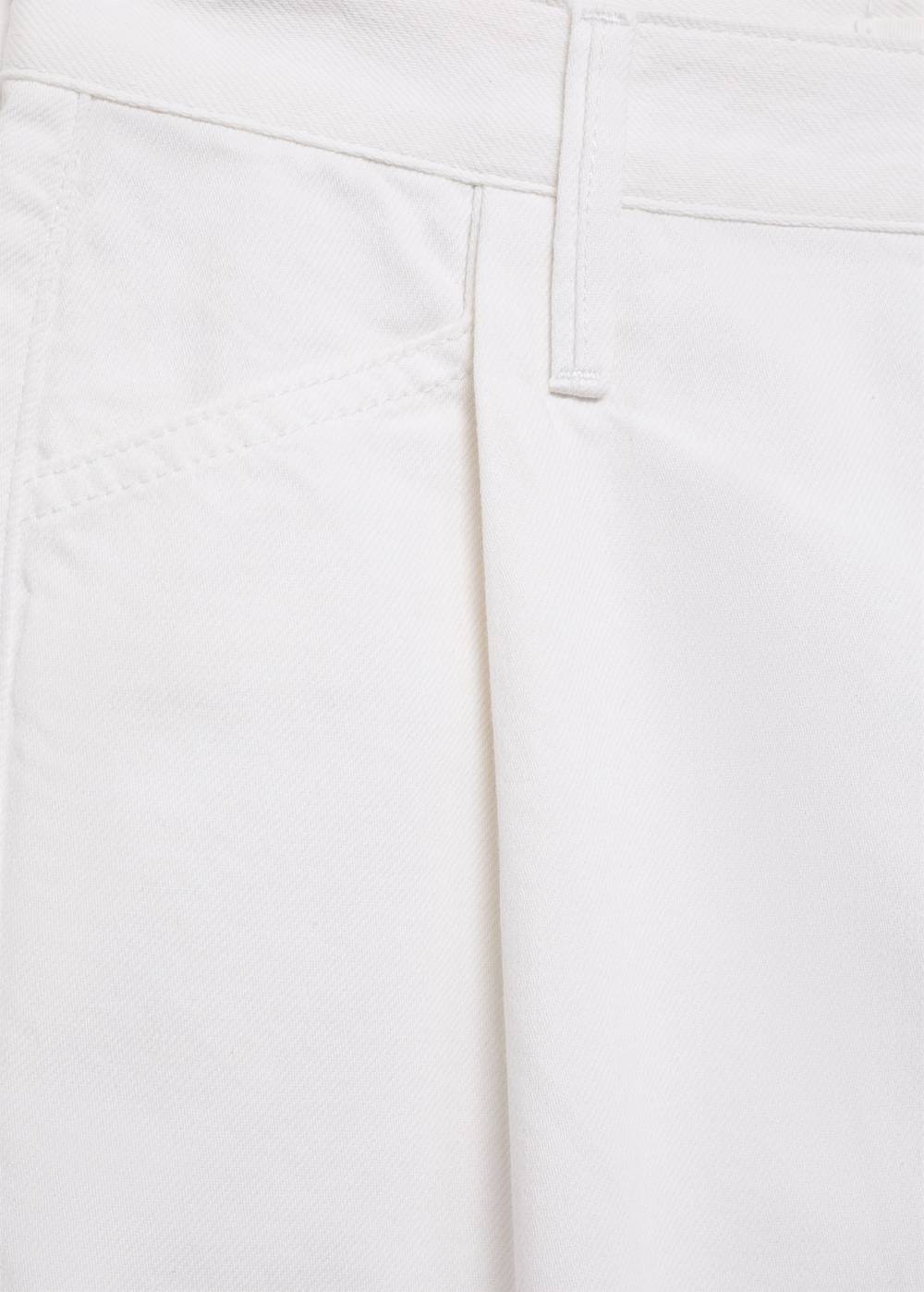Mango Jeansshorts mit ausgefranstem Saum Großer Ausverkauf