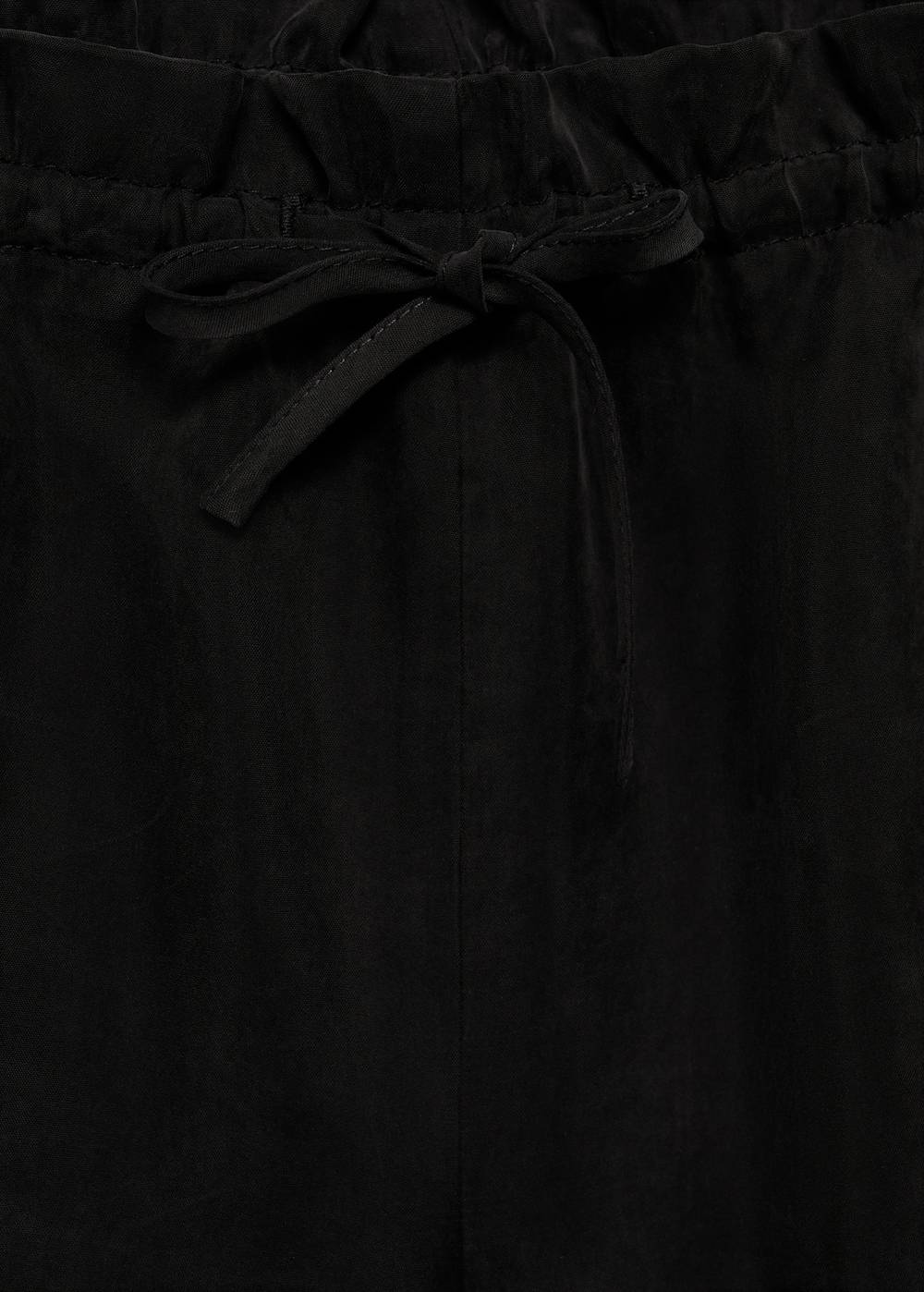 Mango Gerade Cupro-Shorts mit hoher Bundhöhe Flash Sale
