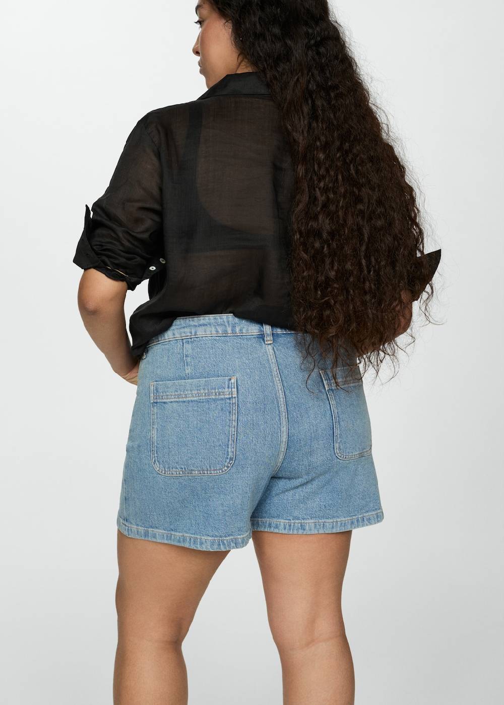Mango Jeans-Shorts mit Taschen Cyber Monday