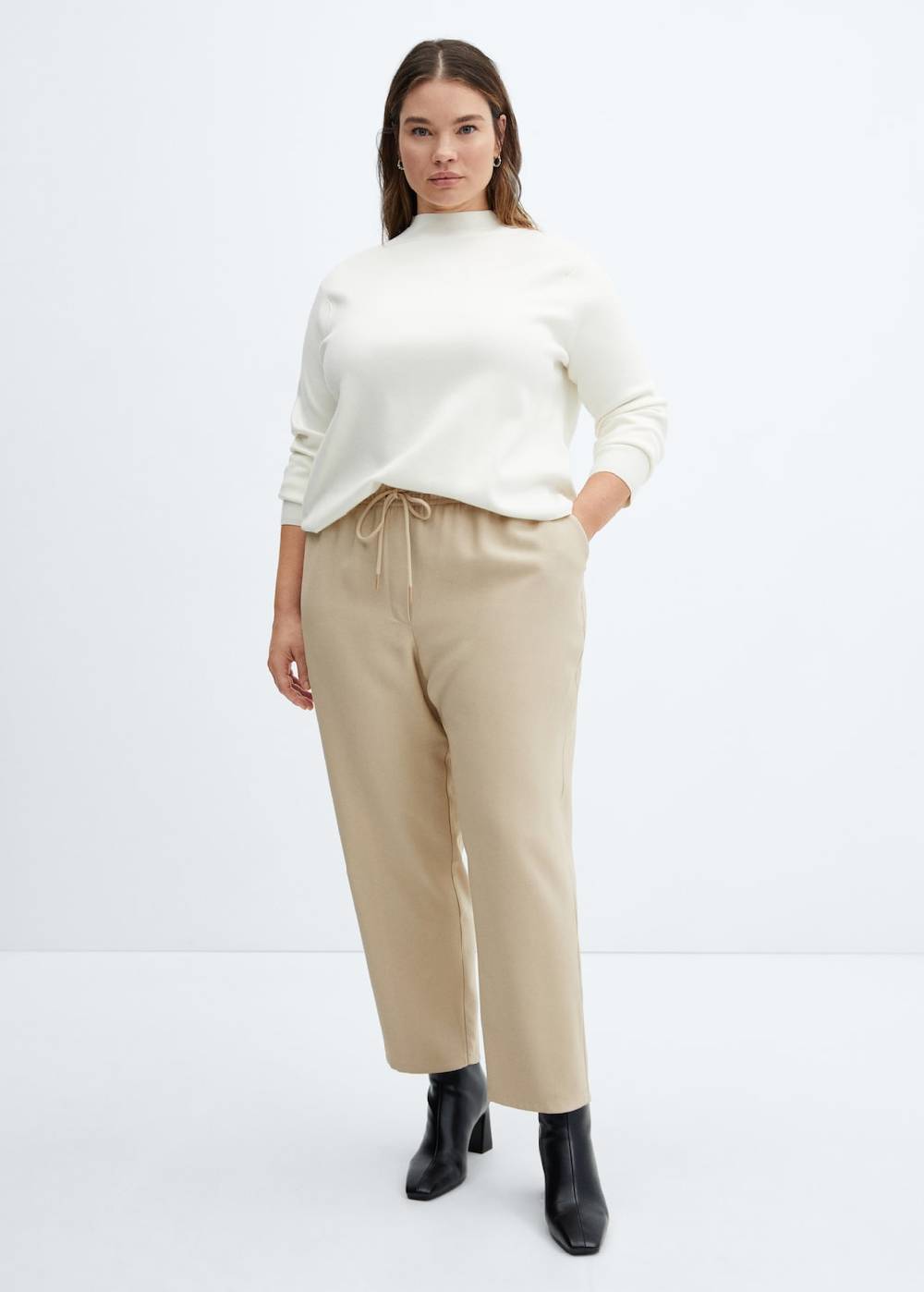Mango Jogger Pants mit Kordel Zeitlich begrenztes Angebot