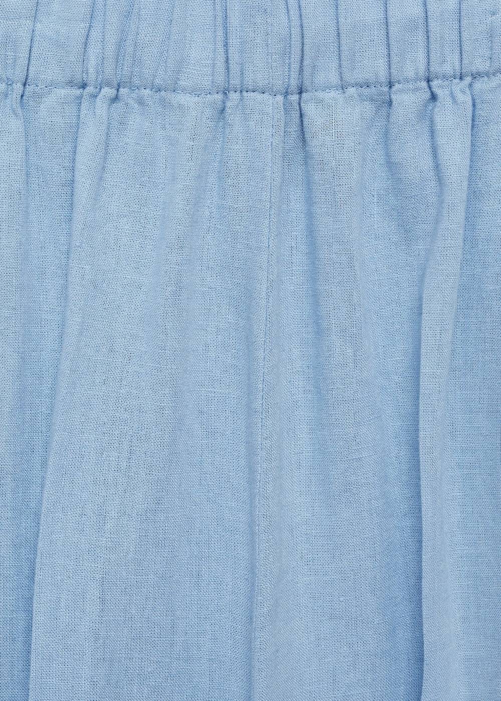 Mango Wideleg-Leinenhose Wochenangebot