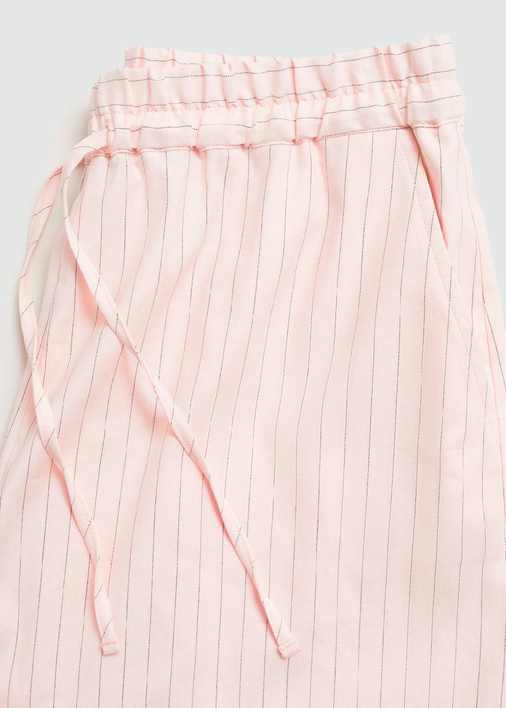 Mango Gestreifte Leinenshorts Bis zu 55% Rabatt