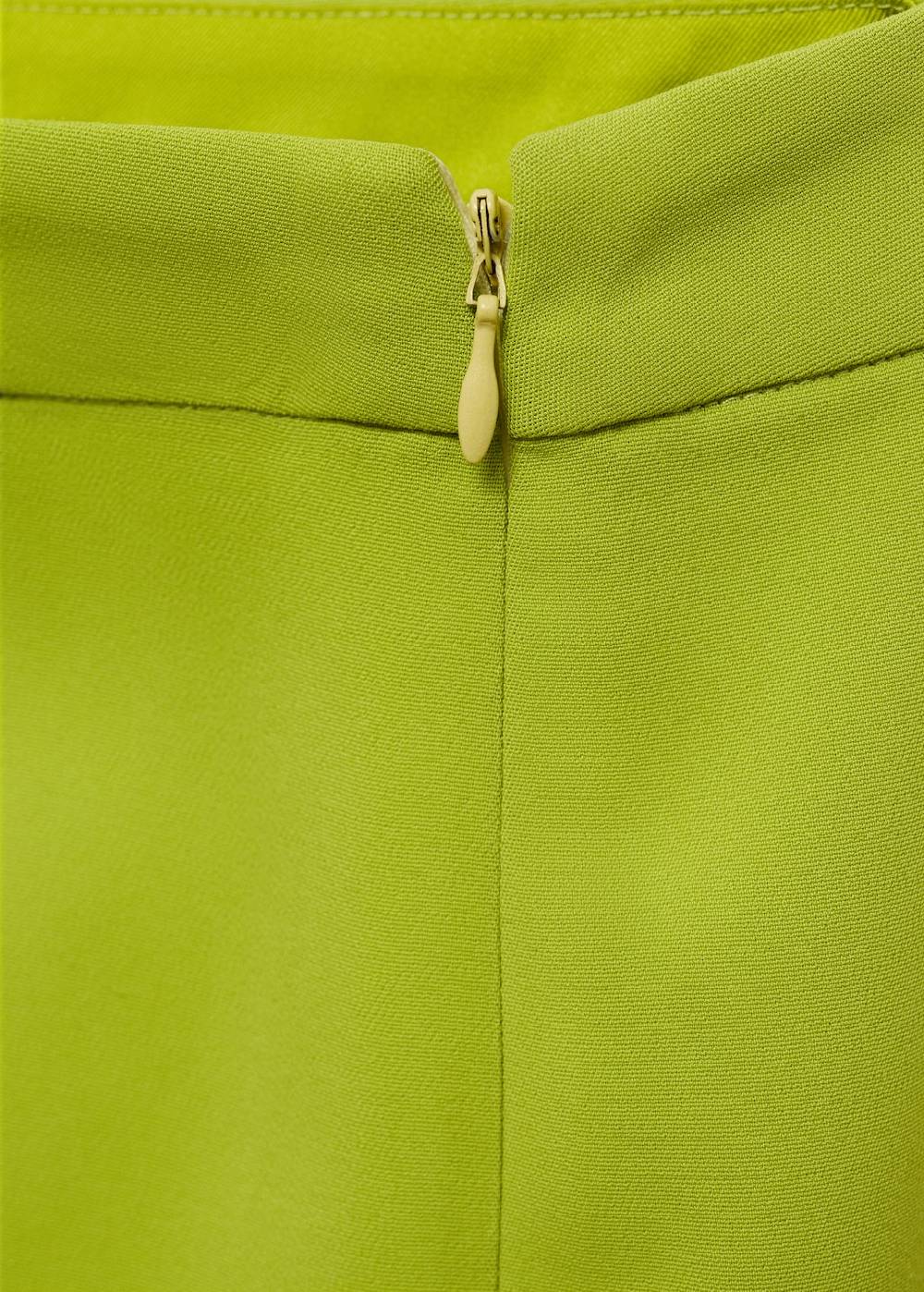 Mango Ausgestellte Hose mit hohem Bund Speichern exportieren