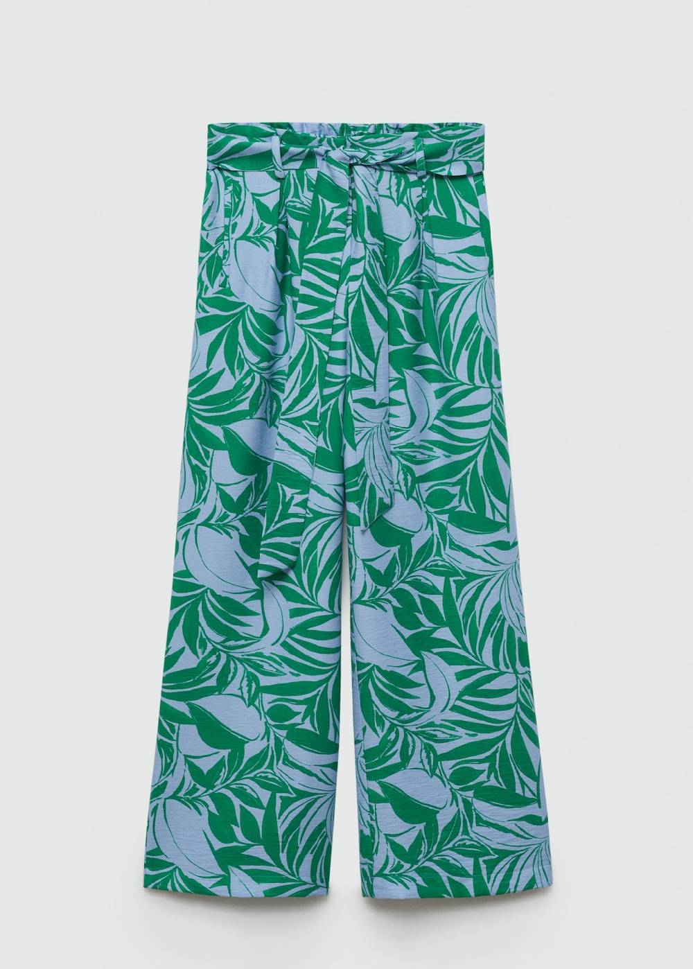 Mango Gemusterte Hose mit Schleife Angebote