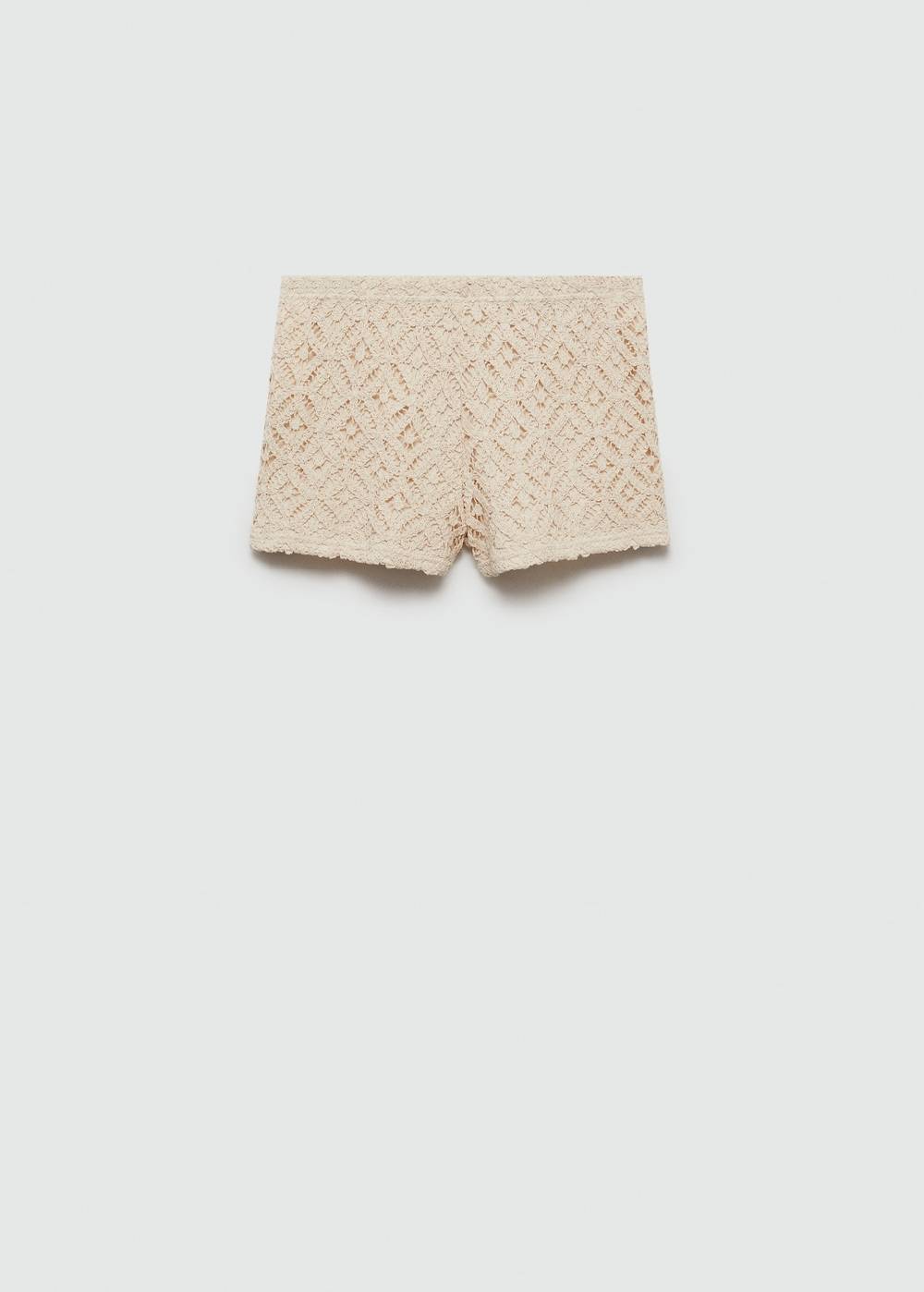 Mango Gerade Shorts im Häkel-Style Hotsell