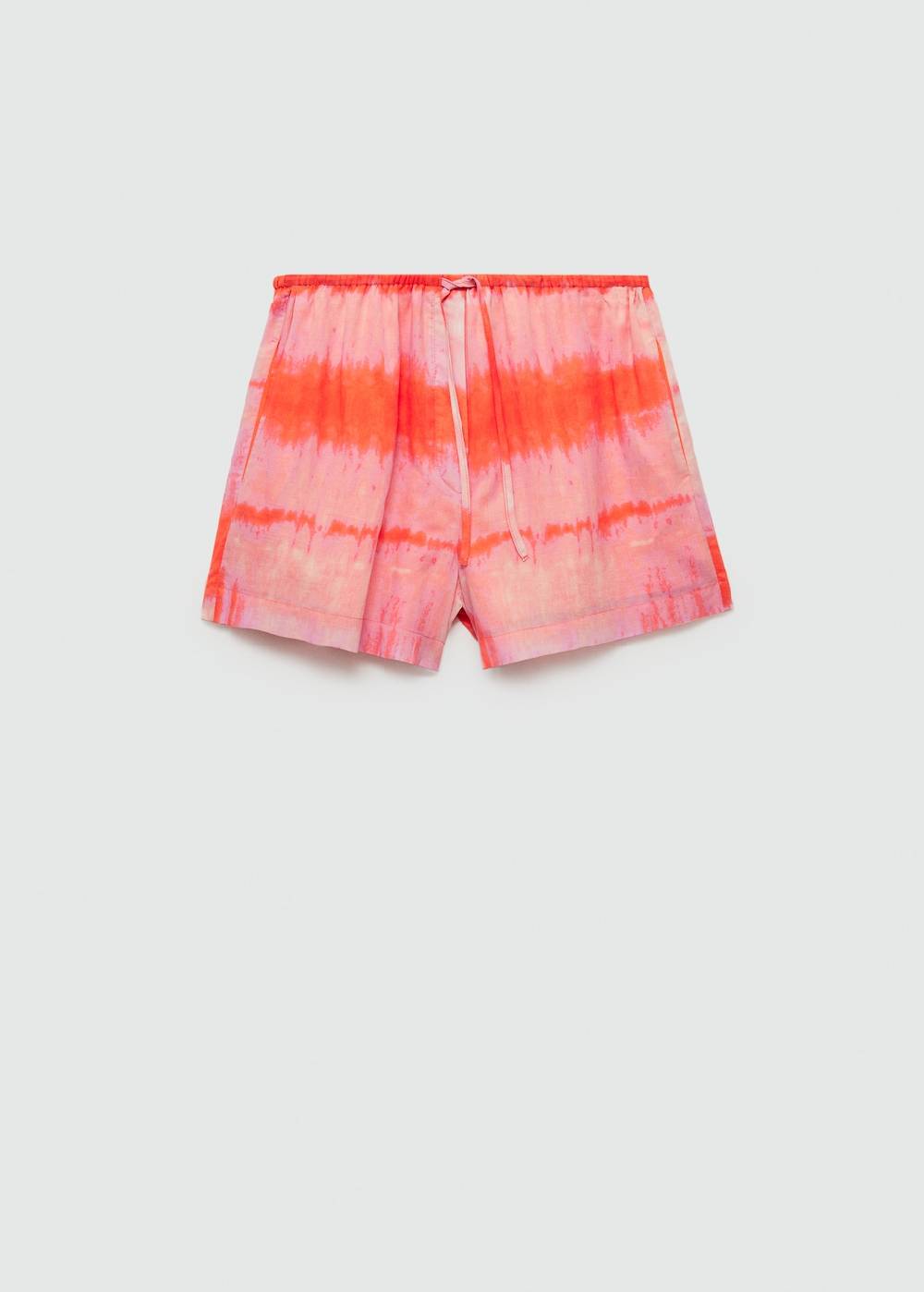 Mango Gemusterte Shorts mit Stretchbund Fabrikverkauf
