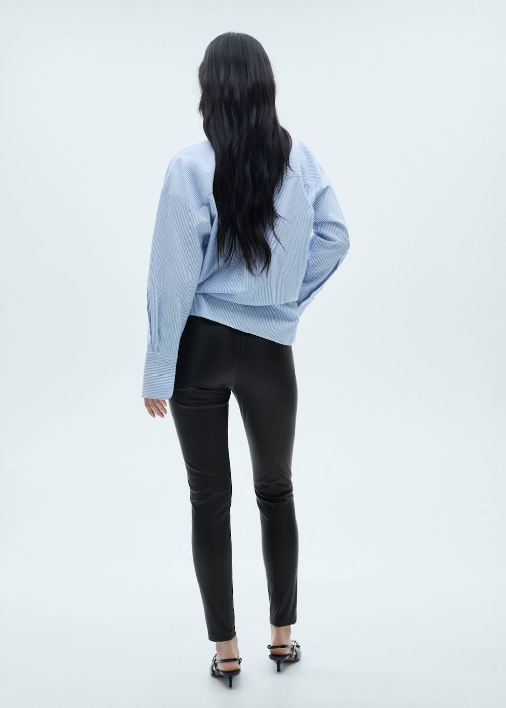 Mango Leggings aus Kunstleder Begrenztes Angebot
