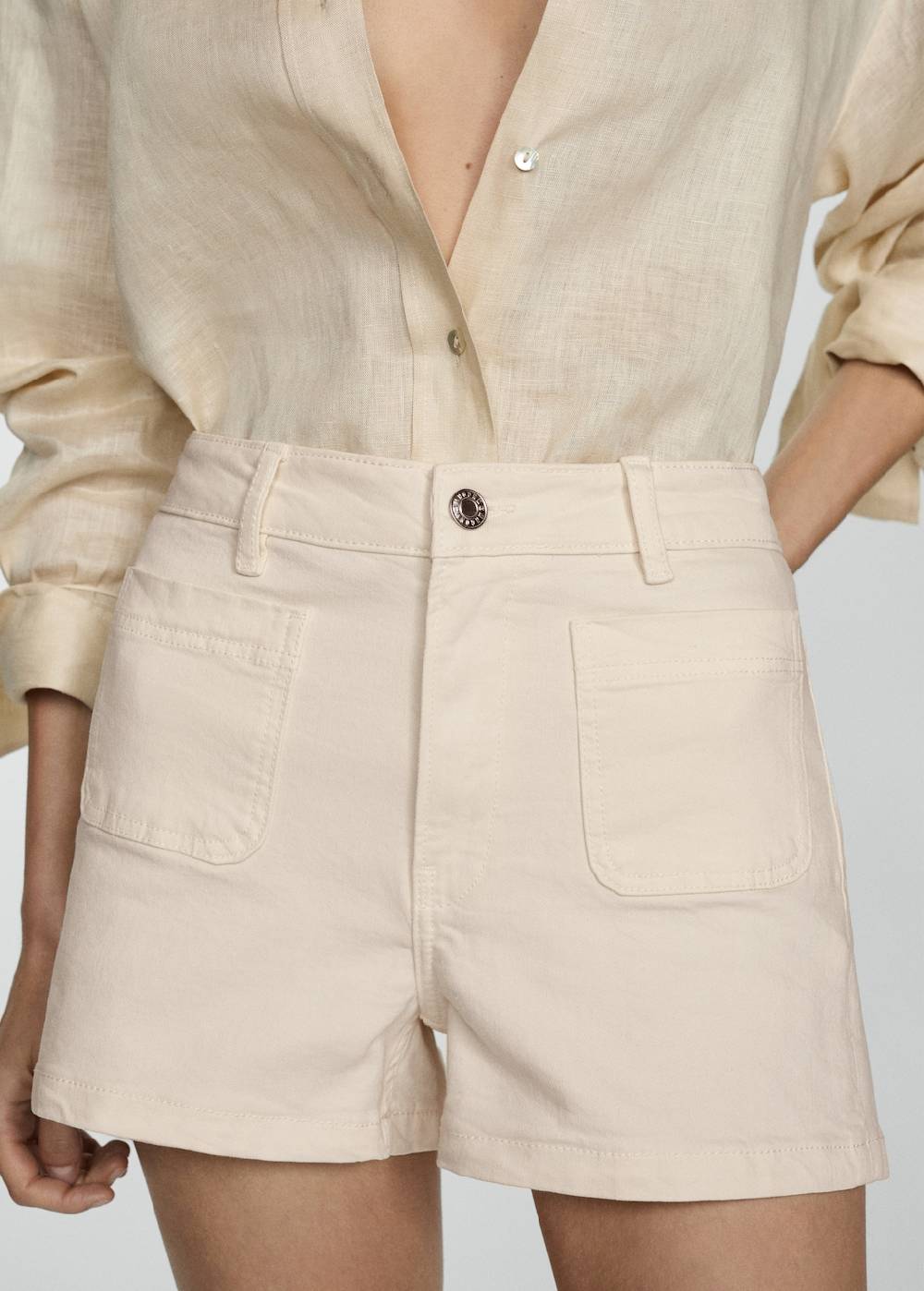 Mango Jeans-Shorts mit Taschen Exklusivangebot