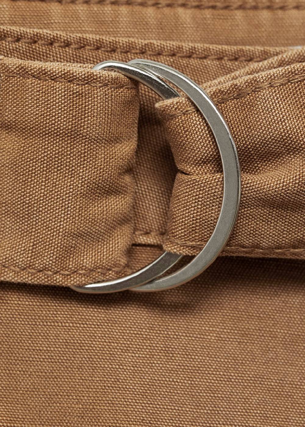 Mango Wideleg-Hose aus Lyocell Vatertagsangebot