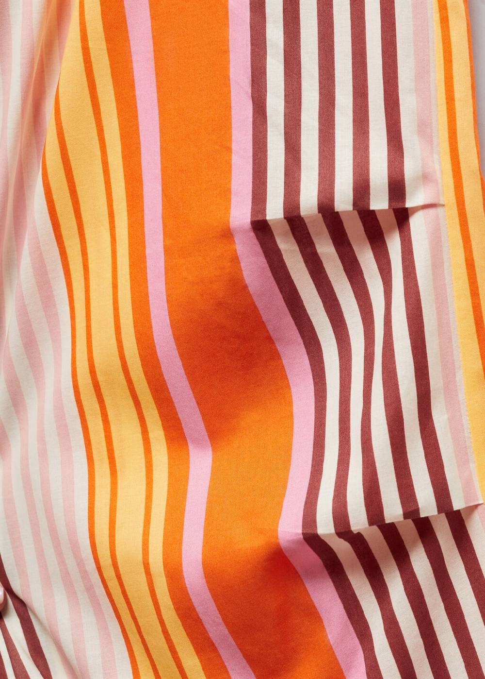 Mango Fallschirmhose mit Streifenprint Große Rabatte