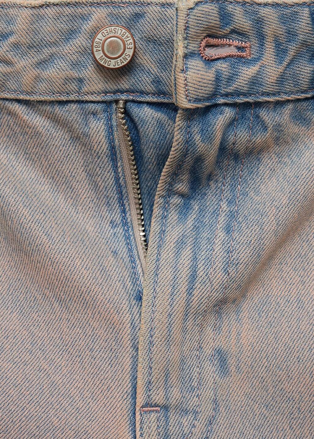 Mango Jeans-Bermudashorts mit Washed-Out-Effekt Bestseller