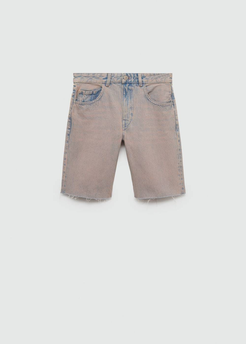 Mango Jeans-Bermudashorts mit Washed-Out-Effekt Bestseller