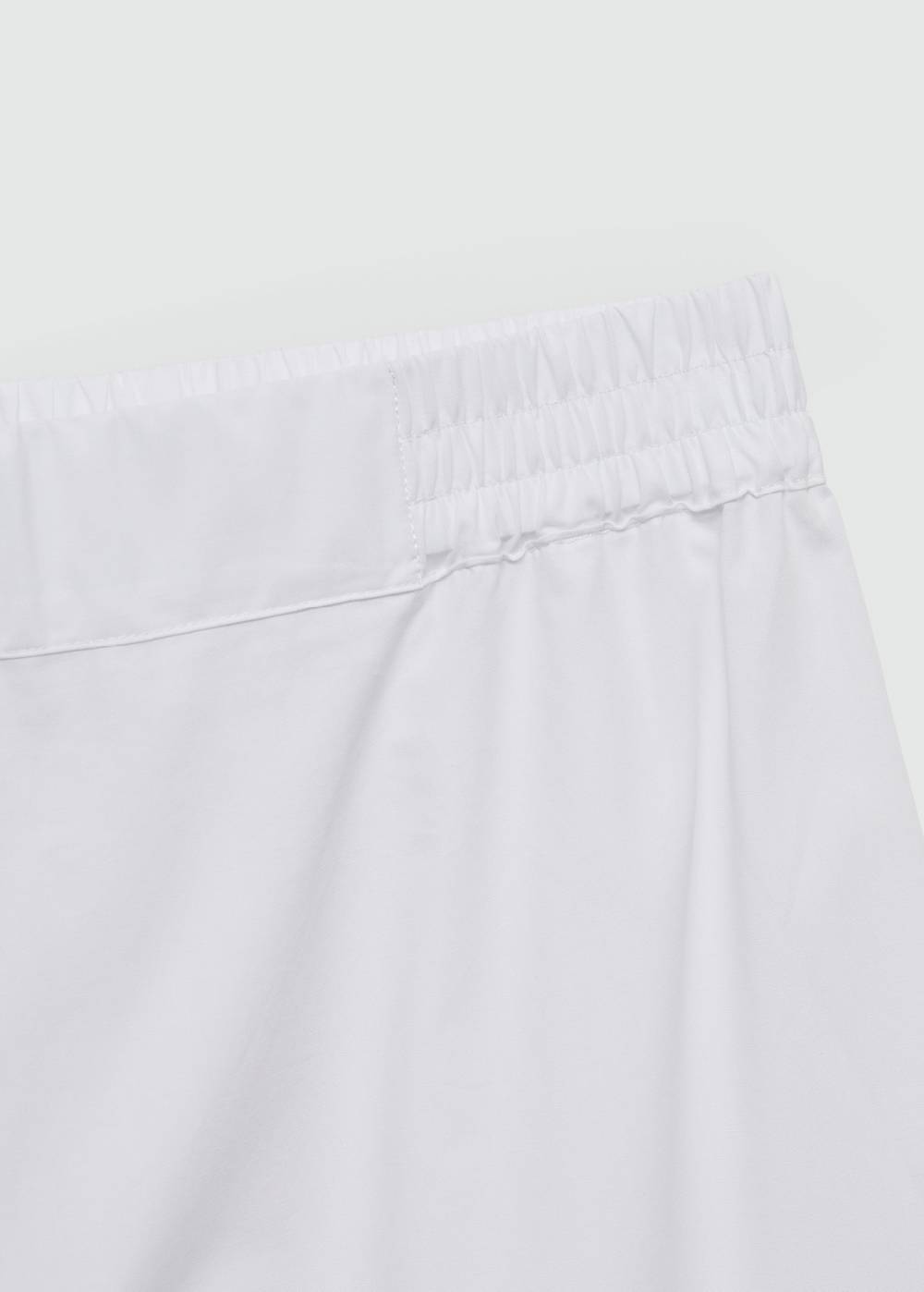 Mango Wideleg-Baumwollhose Tägliche Deals