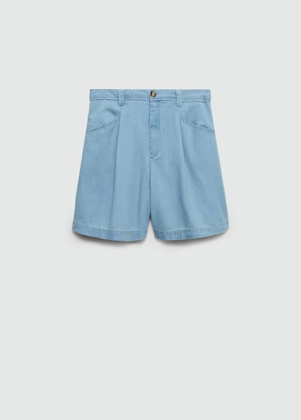 Mango Gerade Shorts mit mittlerer Bundhöhe Zeitbegrenzte Promotion