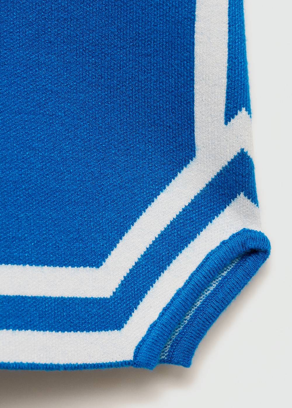 Mango Gestreifte Strickshorts Bis zu 65% Rabatt