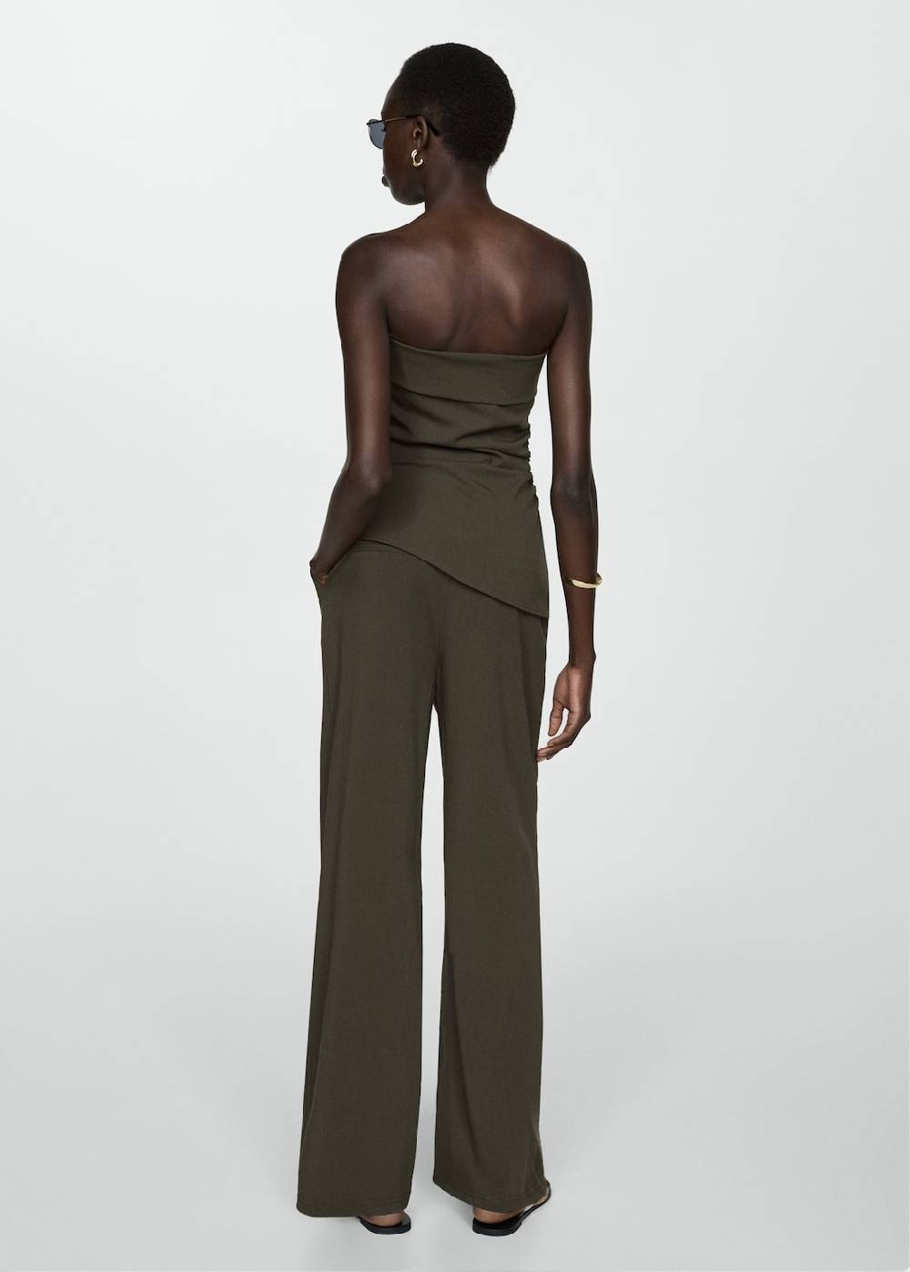 Mango Gerade Hose mit Stretchbund Clearance-Verkauf