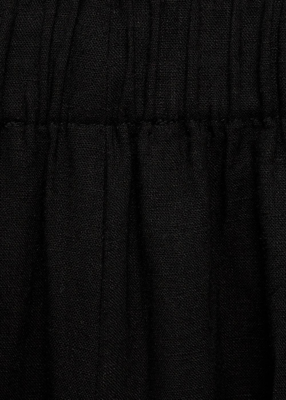 Mango Wideleg-Leinenhose Angebote