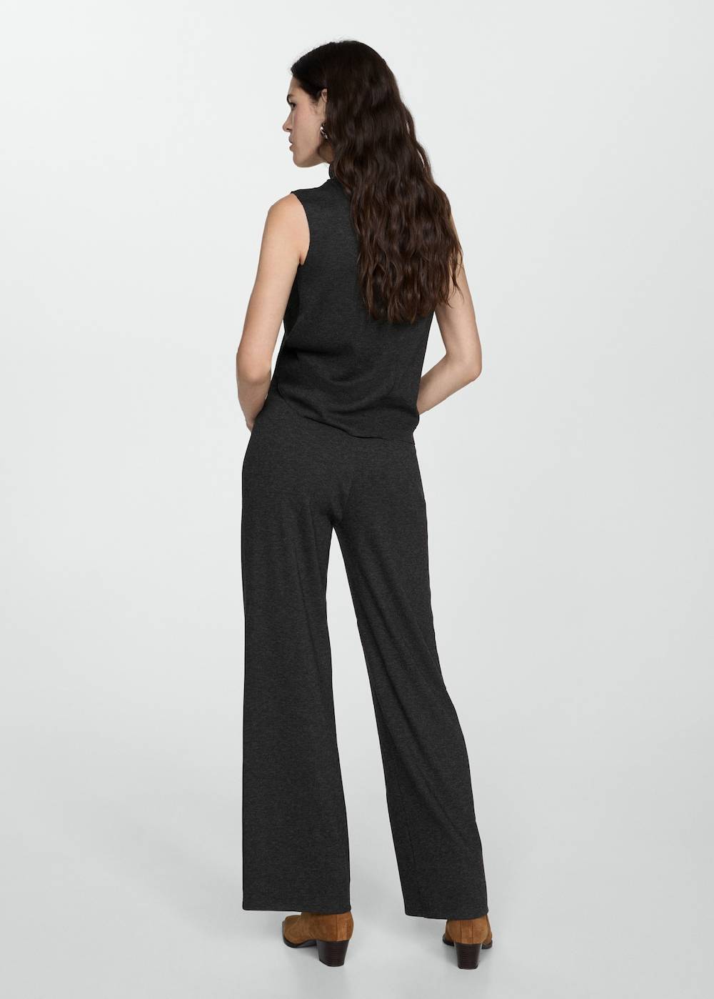 Mango Wideleg-Strickhose Hotsell