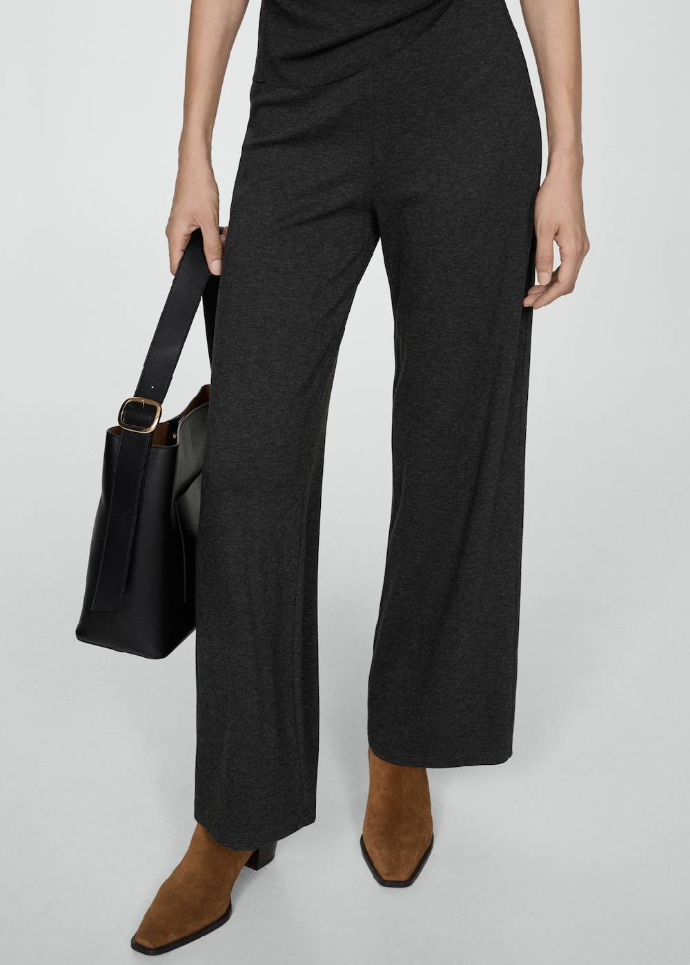 Mango Wideleg-Strickhose Hotsell