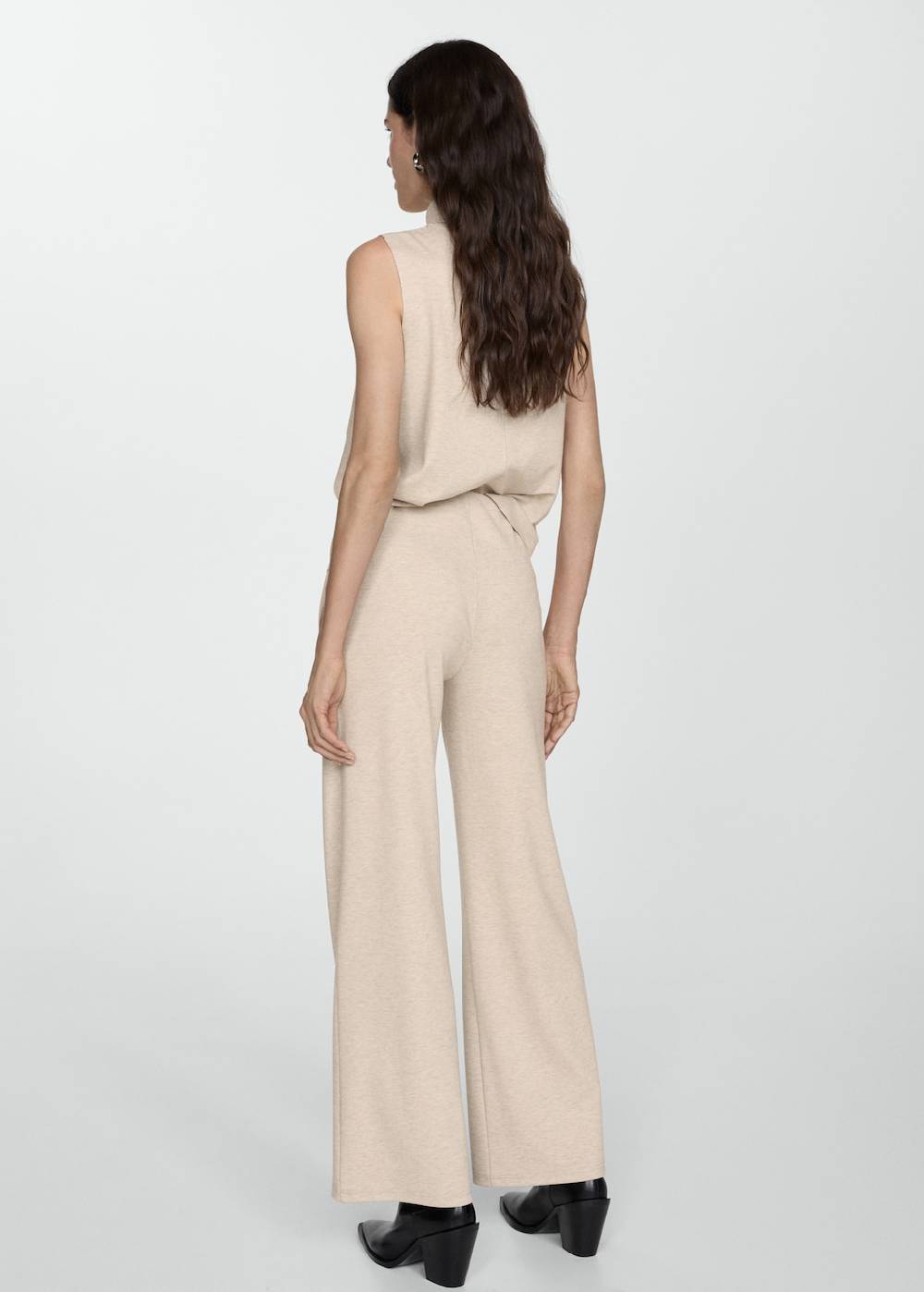 Mango Wideleg-Strickhose Schlussverkauf