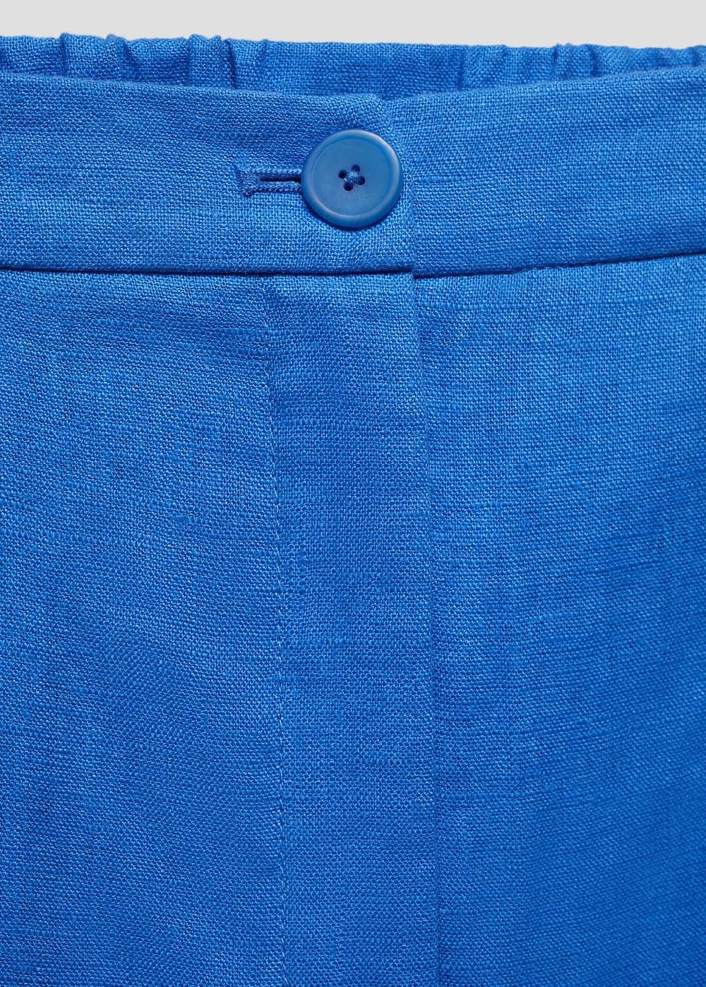 Mango Gerade Hose aus 100 % Leinen Fabrik Onlineshop